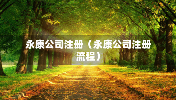 永康公司注册（永康公司注册流程）