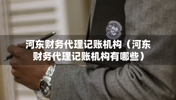 河东财务代理记账机构（河东财务代理记账机构有哪些）
