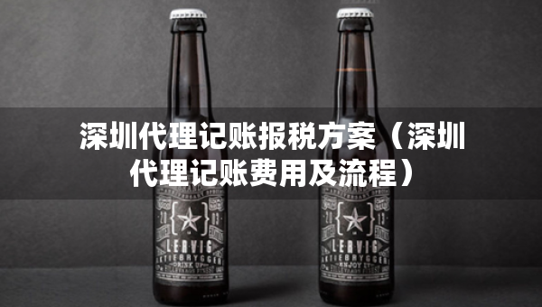 深圳代理记账报税方案（深圳代理记账费用及流程）