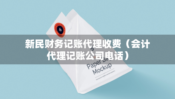 新民财务记账代理收费（会计代理记账公司电话）