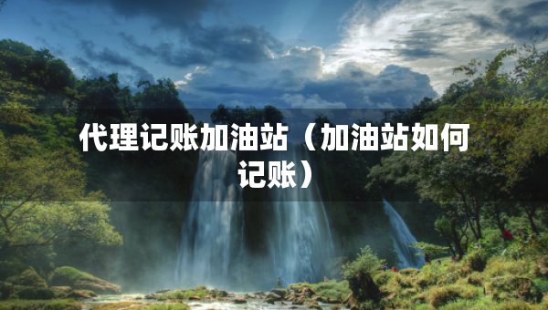代理记账加油站（加油站如何记账）