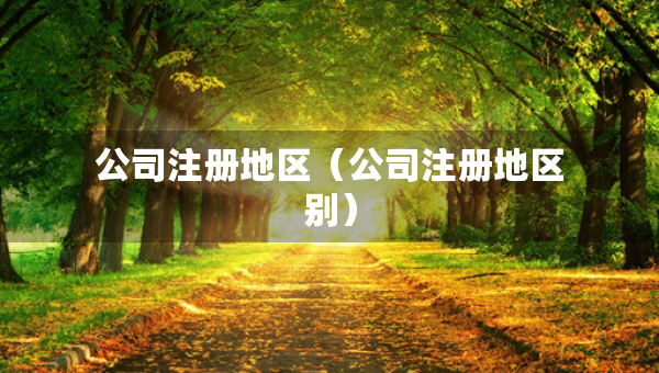 公司注册地区（公司注册地区别）