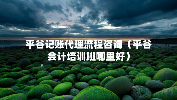 平谷记账代理流程咨询（平谷会计培训班哪里好）