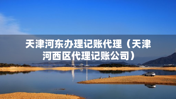 天津河东办理记账代理（天津河西区代理记账公司）