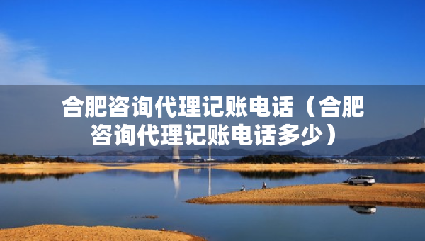 合肥咨询代理记账电话（合肥咨询代理记账电话多少）