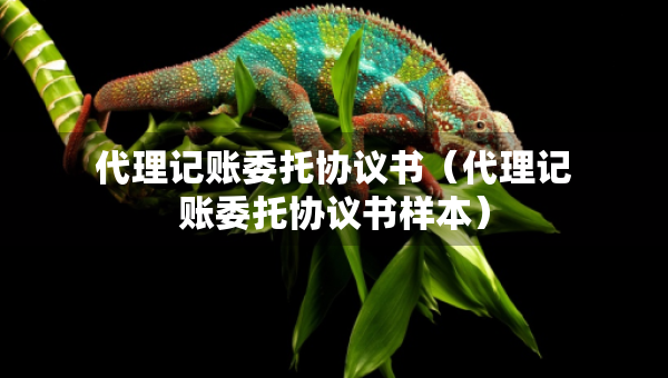 代理记账委托协议书（代理记账委托协议书样本）