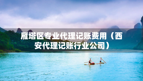 雁塔区专业代理记账费用（西安代理记账行业公司）