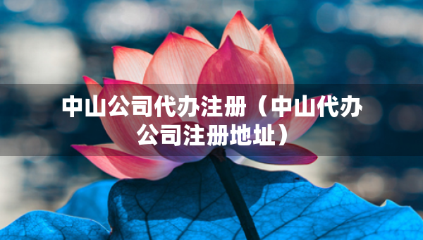 中山公司代办注册（中山代办公司注册地址）