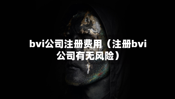 bvi公司注册费用（注册bvi公司有无风险）