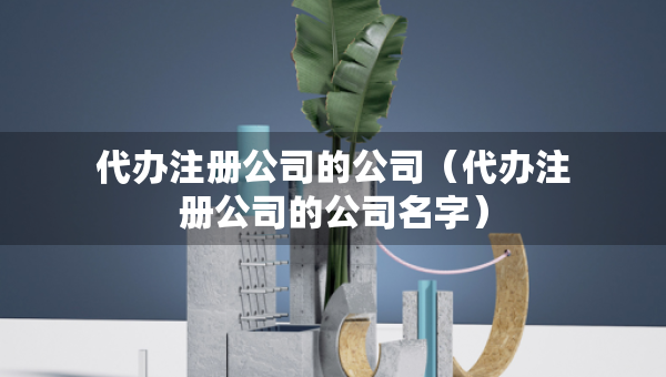 代办注册公司的公司（代办注册公司的公司名字）