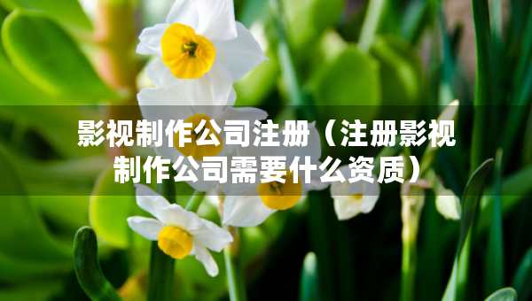 影视制作公司注册（注册影视制作公司需要什么资质）