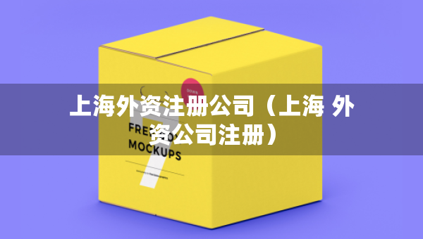 上海外资注册公司（上海 外资公司注册）