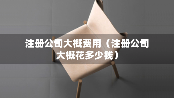注册公司大概费用（注册公司大概花多少钱）