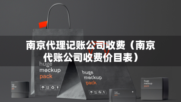 南京代理记账公司收费（南京代账公司收费价目表）