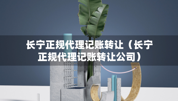 长宁正规代理记账转让（长宁正规代理记账转让公司）