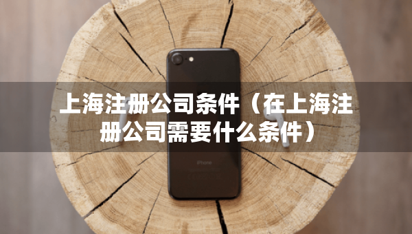 上海注册公司条件（在上海注册公司需要什么条件）