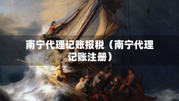 南宁代理记账报税（南宁代理记账注册）