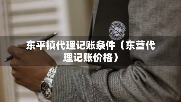 东平镇代理记账条件（东营代理记账价格）