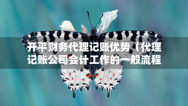 开平财务代理记账优势（代理记账公司会计工作的一般流程）
