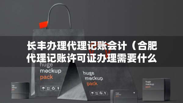长丰办理代理记账会计（合肥代理记账许可证办理需要什么条件）