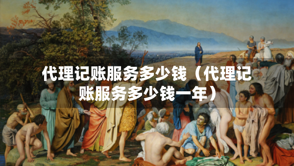代理记账服务多少钱（代理记账服务多少钱一年）