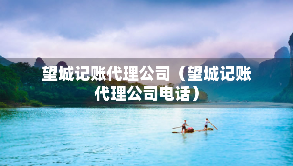 望城记账代理公司（望城记账代理公司电话）