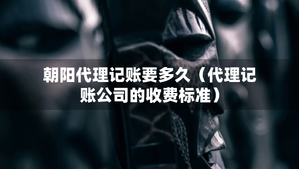 朝阳代理记账要多久（代理记账公司的收费标准）