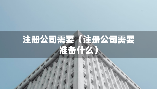 注册公司需要（注册公司需要准备什么）