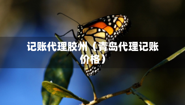记账代理胶州（青岛代理记账价格）