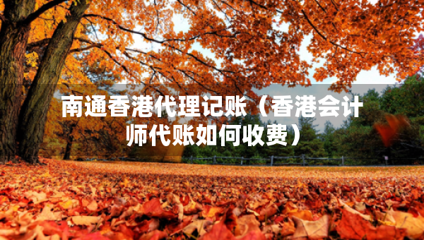 南通香港代理记账（香港会计师代账如何收费）