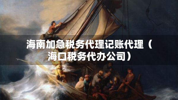 海南加急税务代理记账代理（海口税务代办公司）