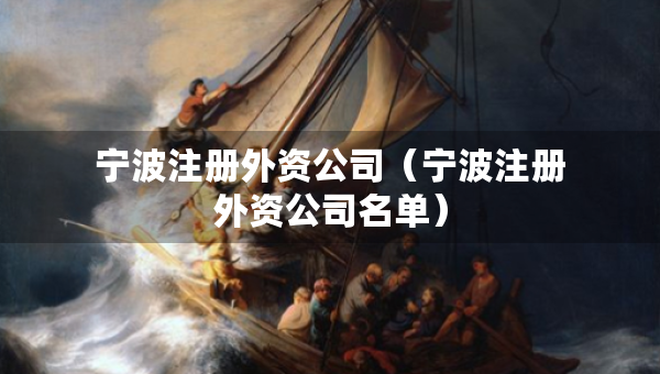 宁波注册外资公司（宁波注册外资公司名单）