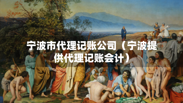 宁波市代理记账公司（宁波提供代理记账会计）
