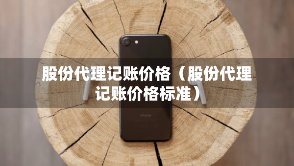 股份代理记账价格（股份代理记账价格标准）