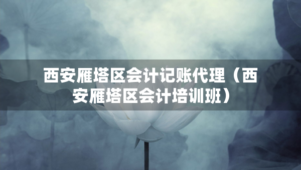 西安雁塔区会计记账代理（西安雁塔区会计培训班）