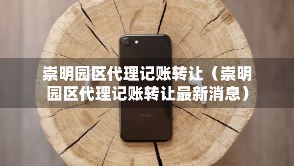 崇明园区代理记账转让（崇明园区代理记账转让最新消息）
