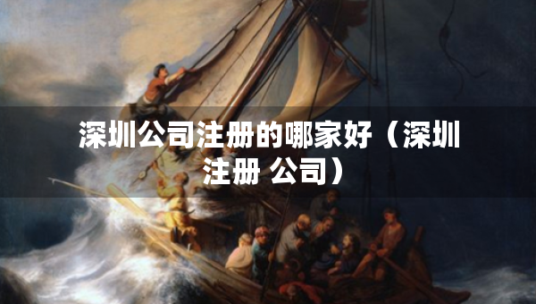 深圳公司注册的哪家好（深圳 注册 公司）