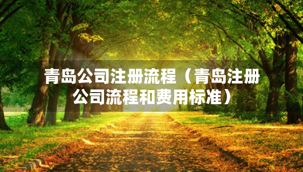 青岛公司注册流程（青岛注册公司流程和费用标准）
