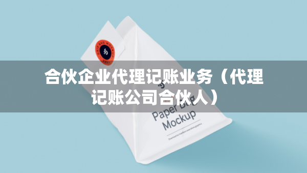 合伙企业代理记账业务（代理记账公司合伙人）