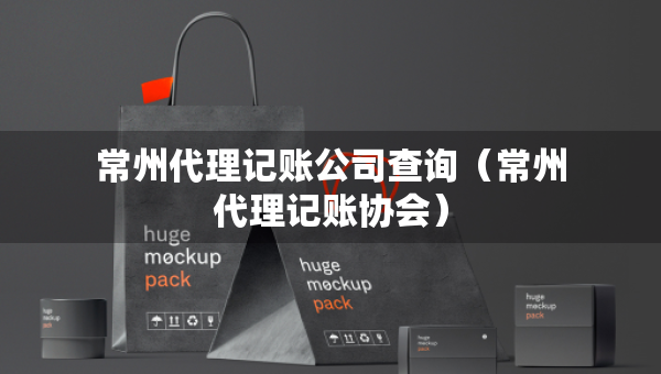 常州代理记账公司查询（常州代理记账协会）