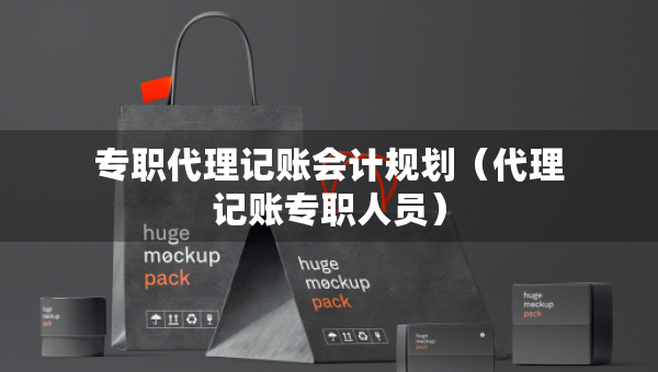 专职代理记账会计规划（代理记账专职人员）