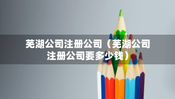 芜湖公司注册公司（芜湖公司注册公司要多少钱）
