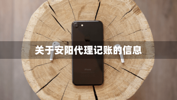 关于安阳代理记账的信息
