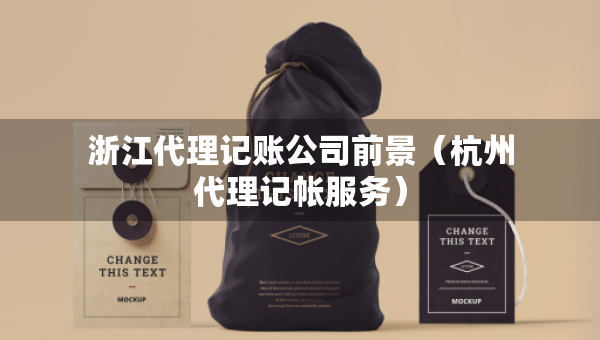浙江代理记账公司前景（杭州代理记帐服务）
