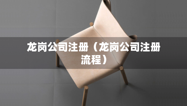龙岗公司注册（龙岗公司注册流程）
