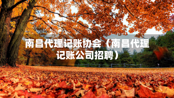 南昌代理记账协会（南昌代理记账公司招聘）