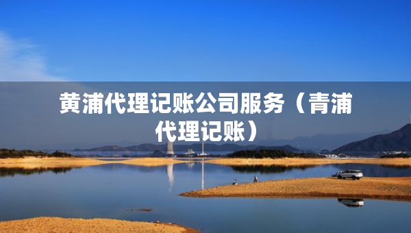 黄浦代理记账公司服务（青浦代理记账）
