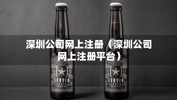深圳公司网上注册（深圳公司网上注册平台）