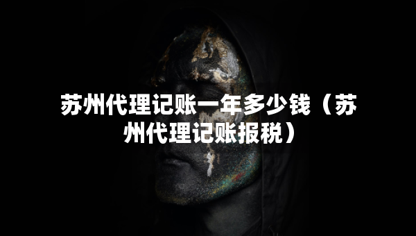 苏州代理记账一年多少钱（苏州代理记账报税）