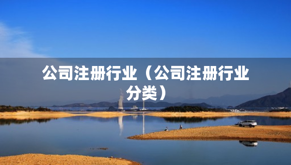 公司注册行业（公司注册行业分类）